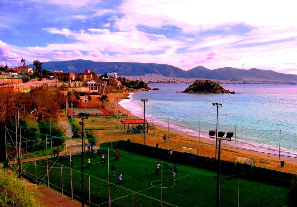 Mini soccer in Piraeus